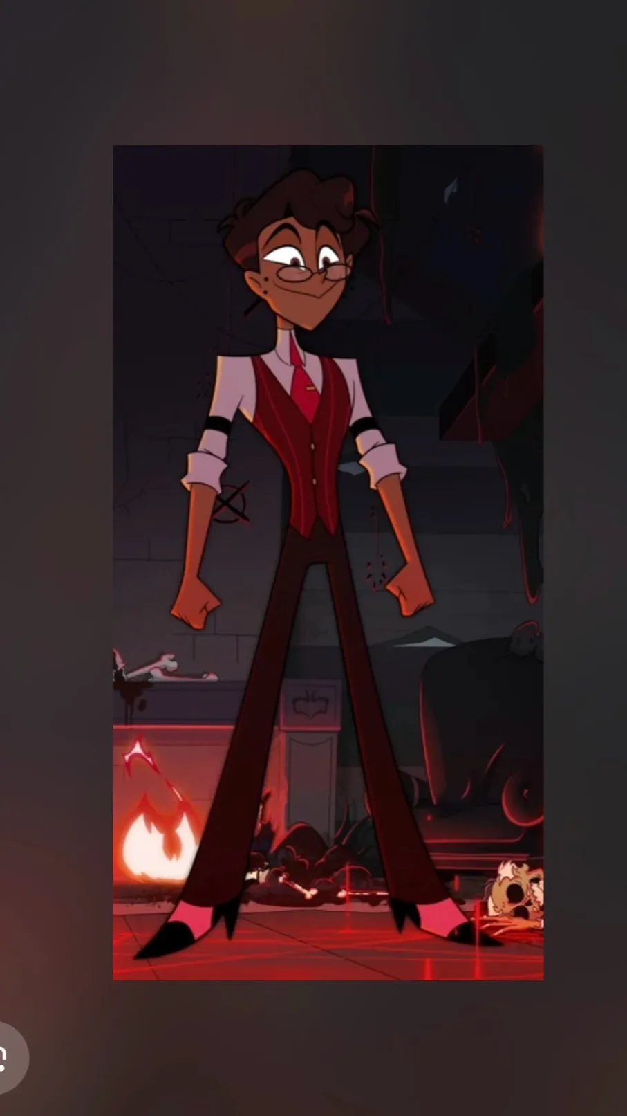 ai character: (Human) Alastor  background