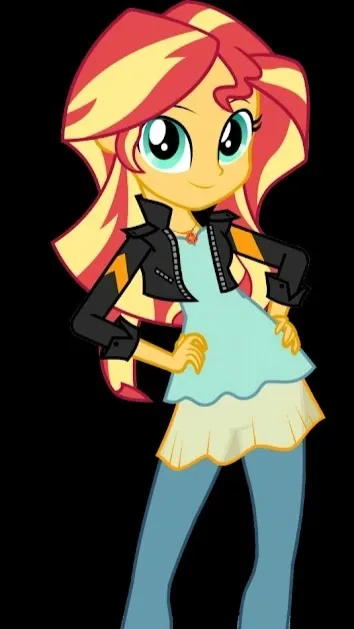 ai character: Sunset shimmer V2 background
