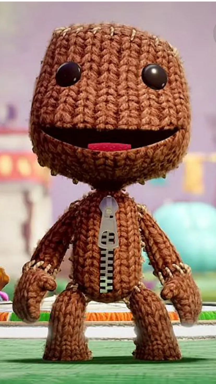 ai character: Sackboy background