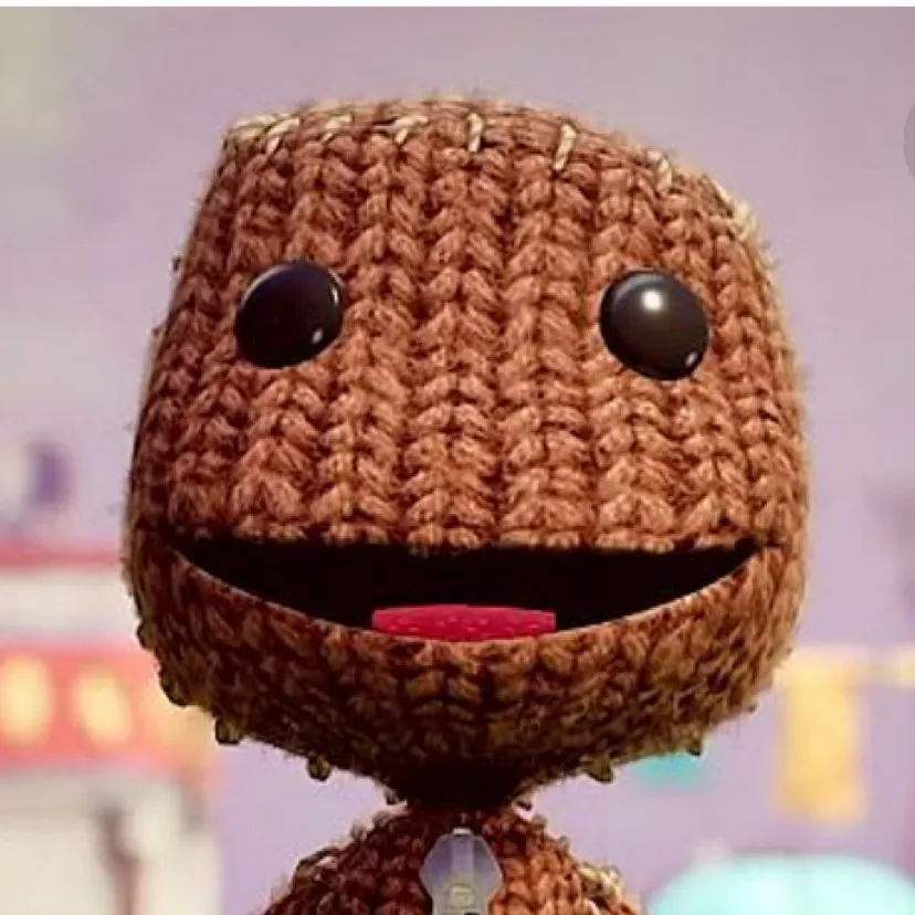 chat with ai character: Sackboy