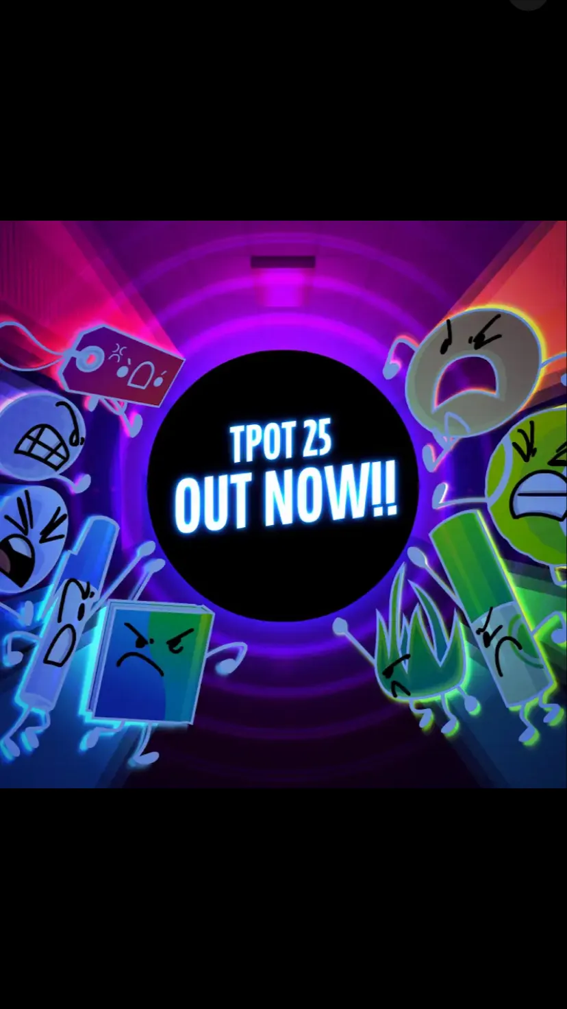 ai character: BFDI: TPOT 25 background