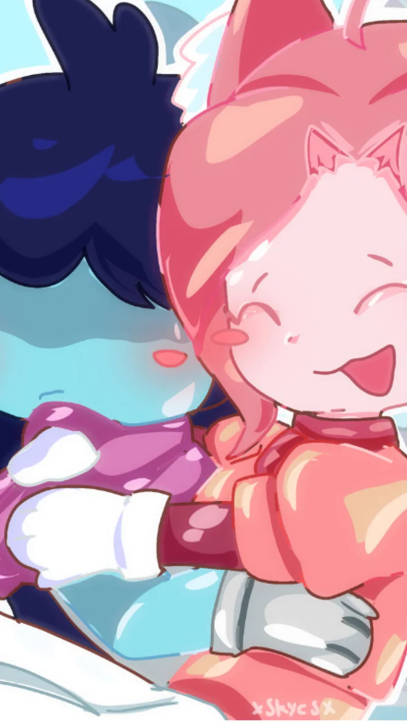 ai character: Kris X Pink background