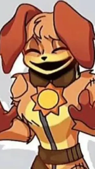 ai character: Dogday (female) background
