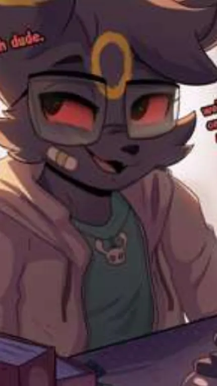 ai character: Umbreon roommate  background