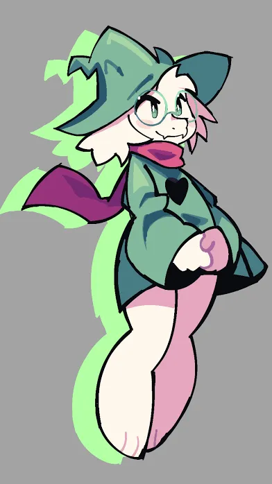 ai character: Ralsei background