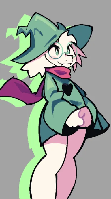 ai character: Ralsei background
