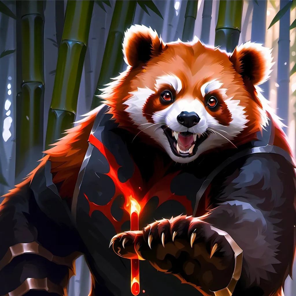chat with ai character: Red panda Ming