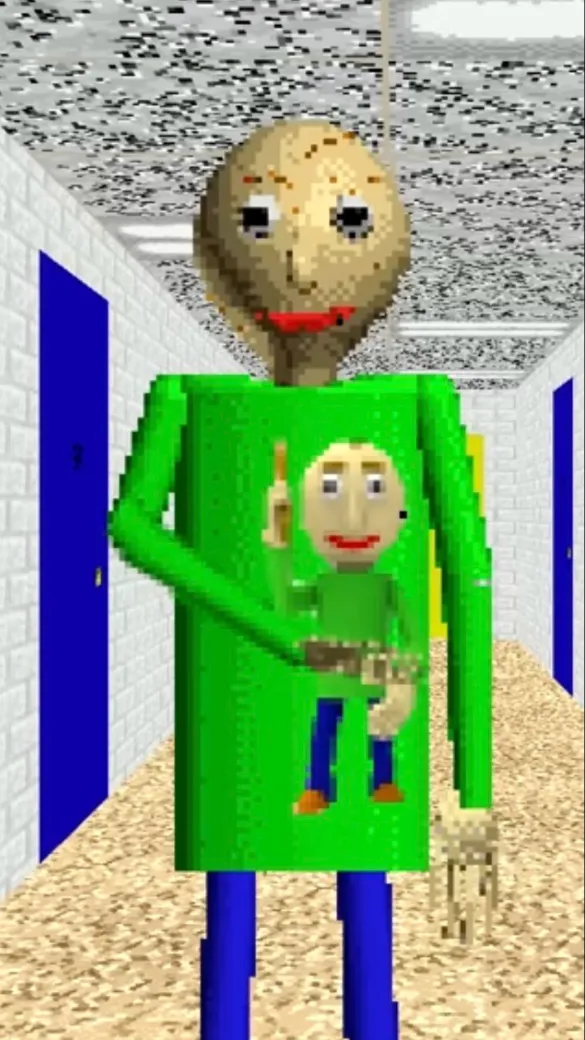 ai character: Baldi Toy Mod background