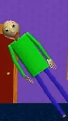 ai character: Baldi background