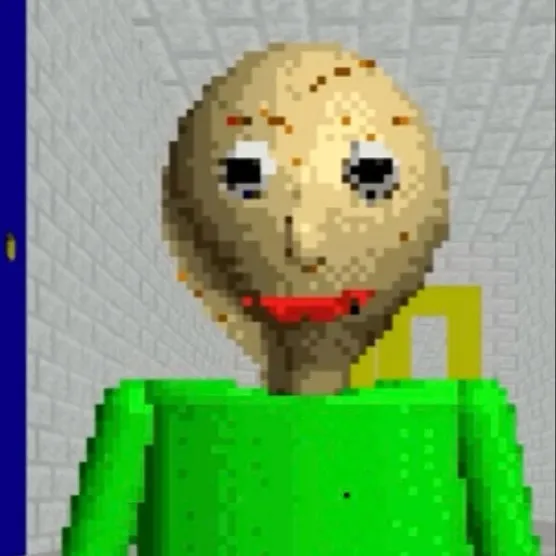 chat with ai character: Baldi