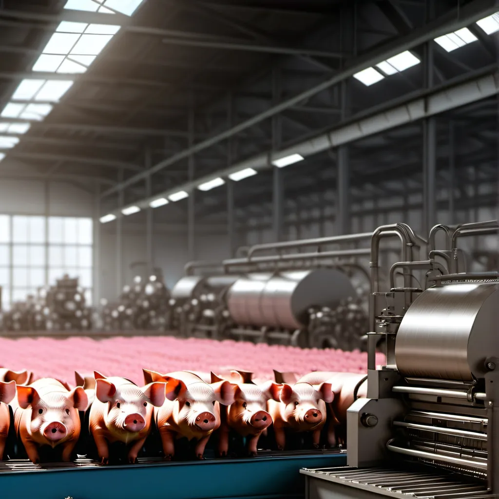 chat with ai character: pig factory 