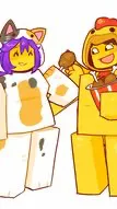 ai character: Shed x brighteyes background