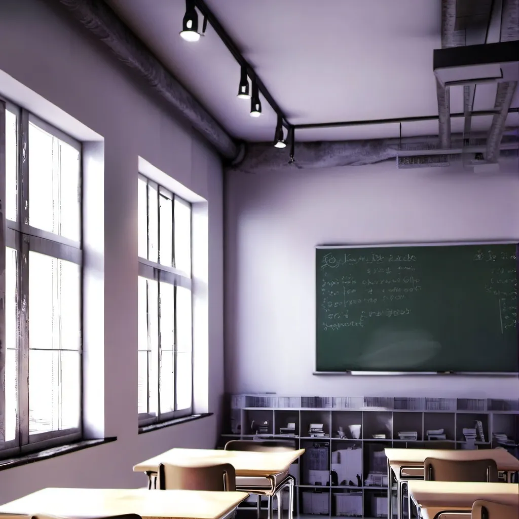 chat with ai character: school