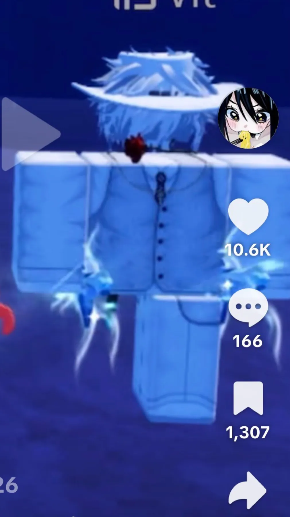 ai character: Vit background