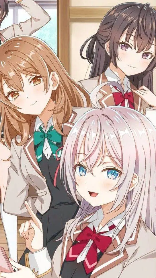 ai character: Alya,Masha y Yuki🥰 background