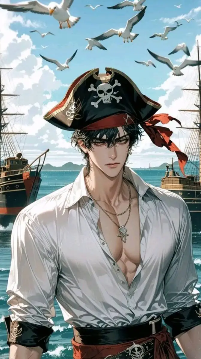 ai character: 🏴‍☠️Xander🏴‍☠️ background
