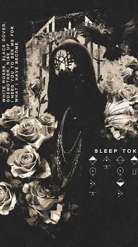 ai character: Sleep token band! background