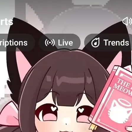 chat with ai character: meowbah😭