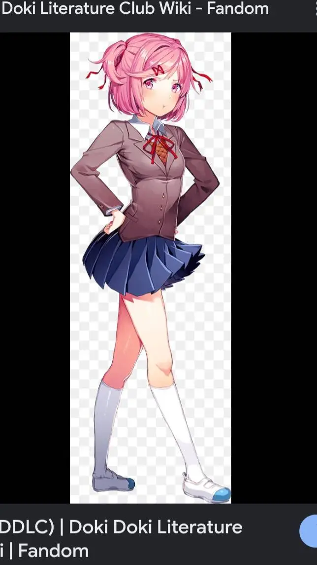 ai character: natsuki background