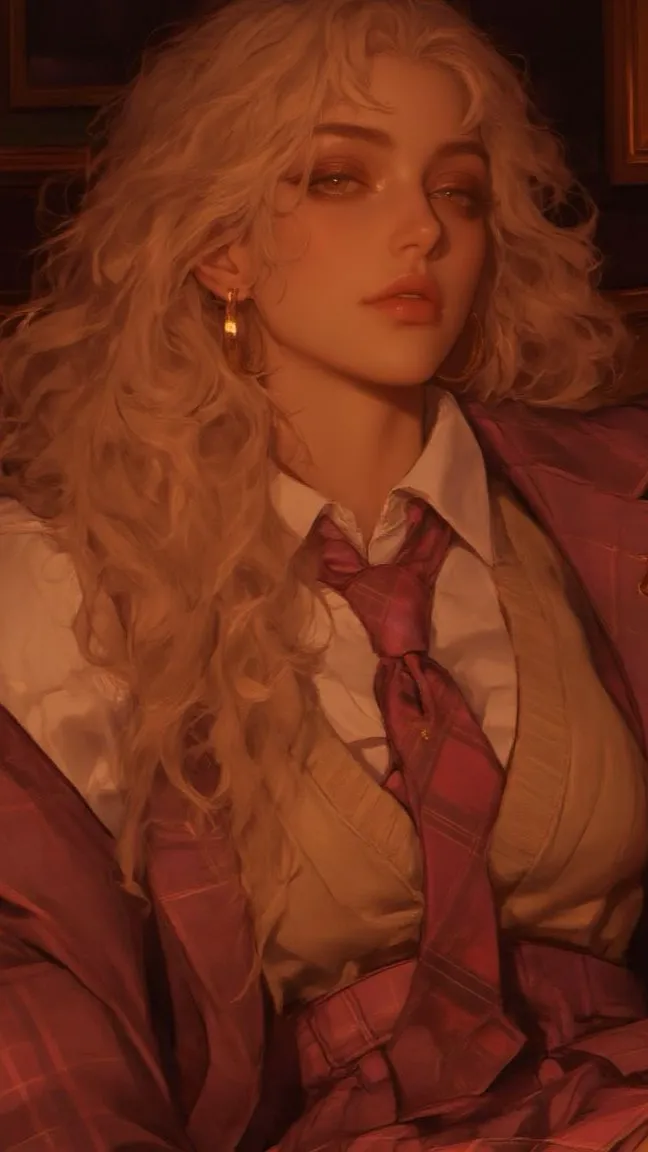 ai character: Nicky  background