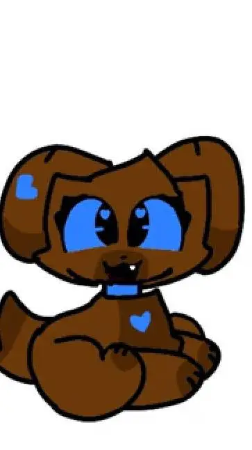 ai character: Choco 🍫💙 background
