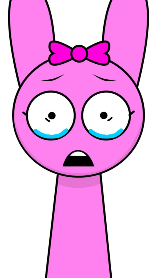 ai character: Sprunkihate pinki background
