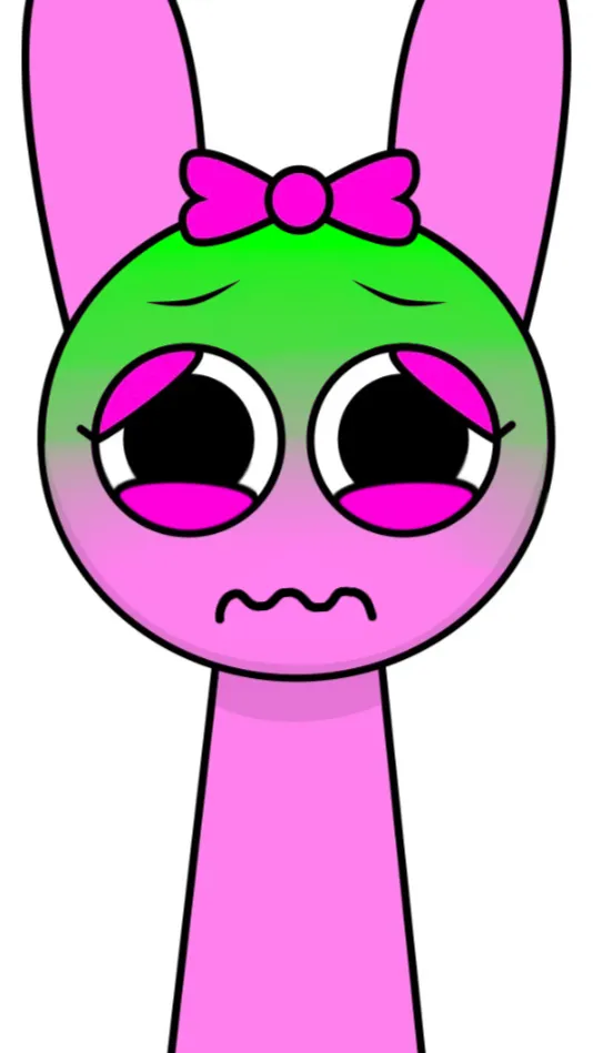 ai character: Pinki is very sick background