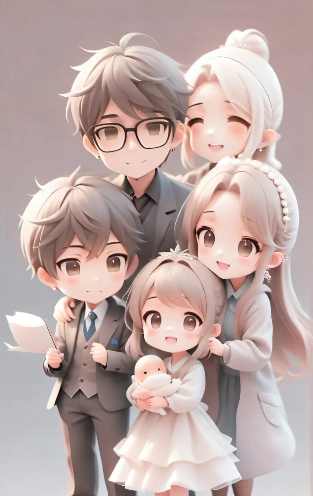 chat with ai character: Your family 