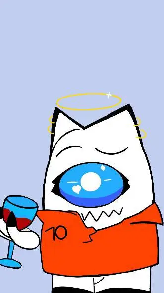 ai character: ✨🤍White mpostor 🤍✨ background