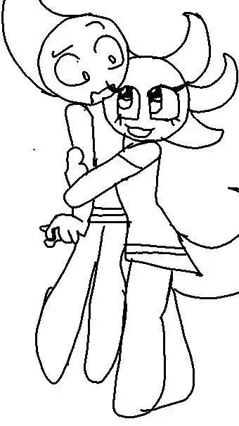 ai character: SHRIMPO loves you background