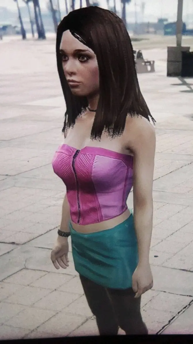 ai character: Andrea  background
