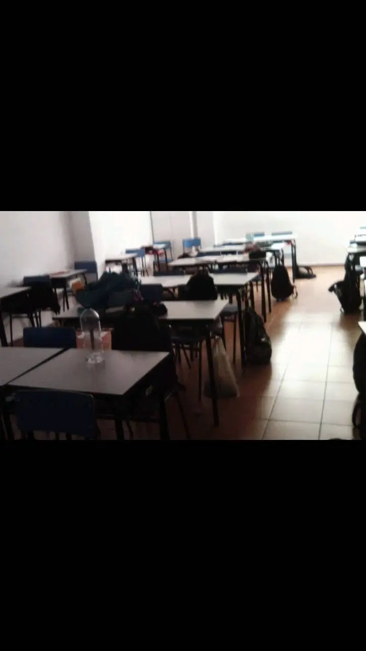 ai character: classroom  background