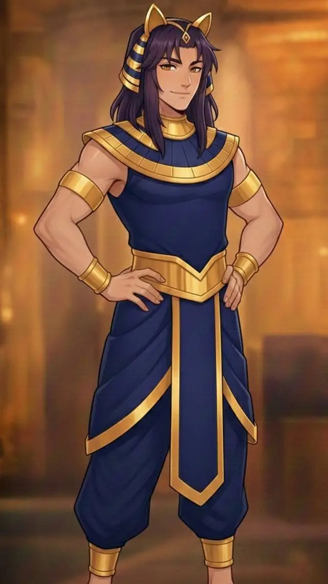 ai character: Окетр background