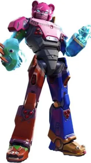 ai character: Mecha Team Leader background