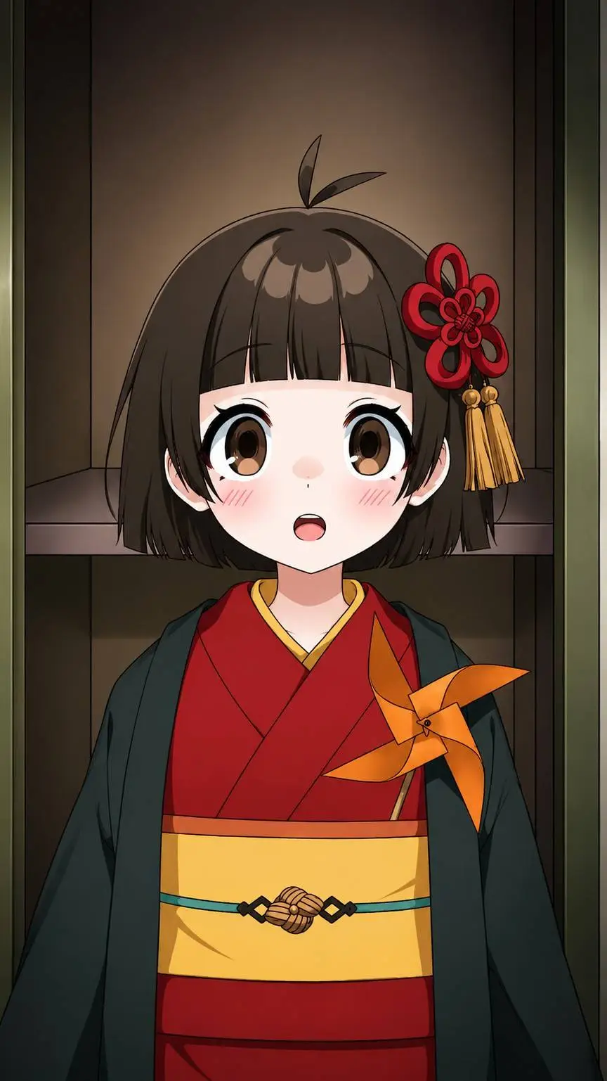 ai character: Zashiki background