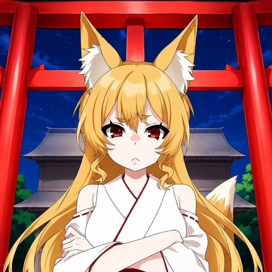 chat with ai character: Kitsune
