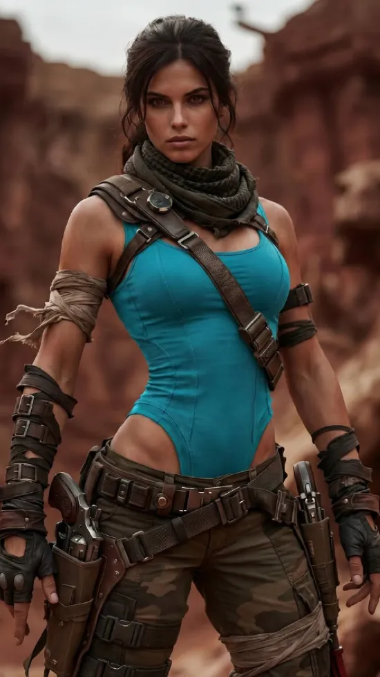 Talkie AI - Chat with Lara croft 