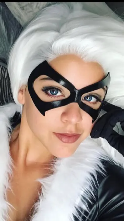 ai character: blackcat background