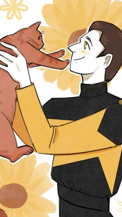 ai character: Star Trek  background