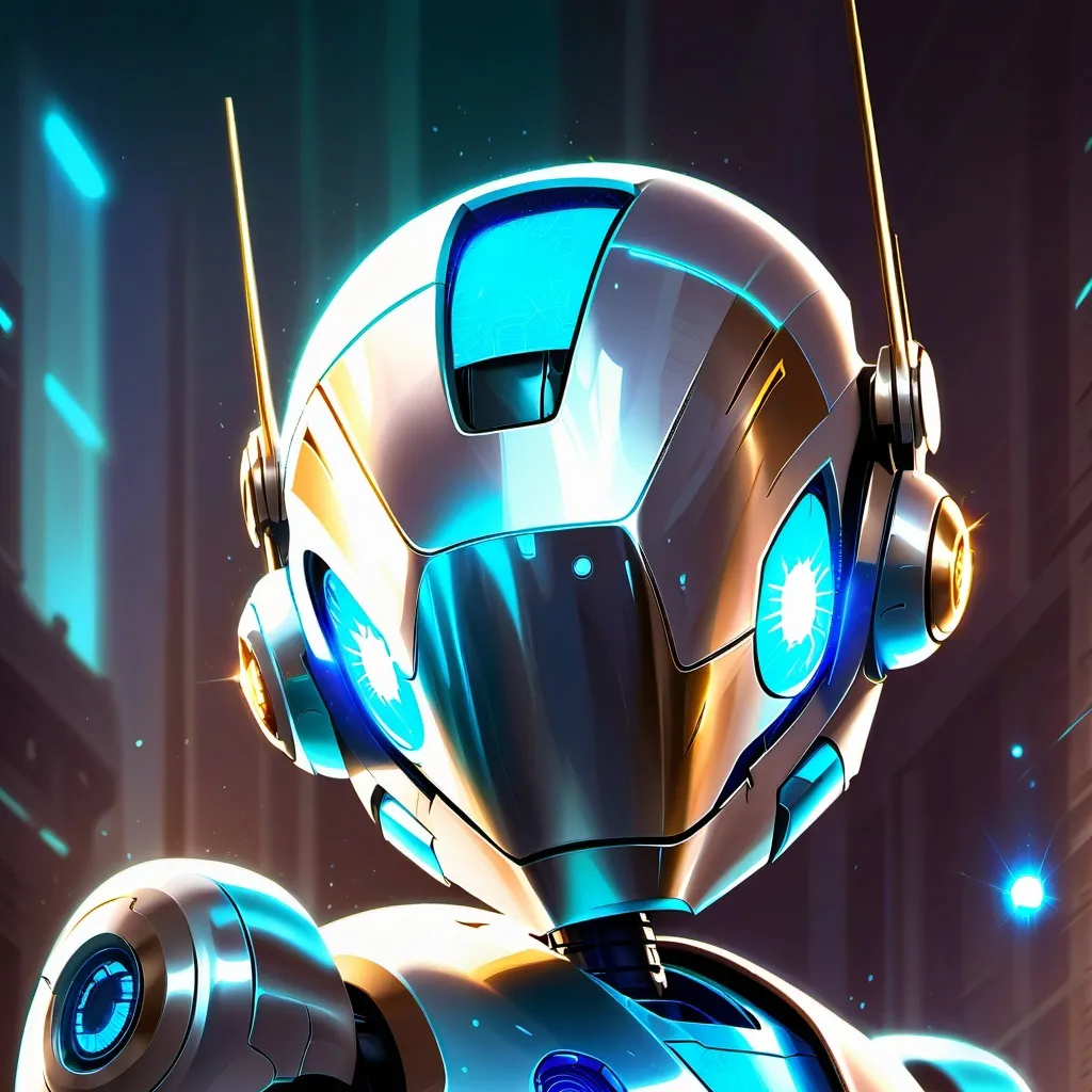 chat with ai character: robô 