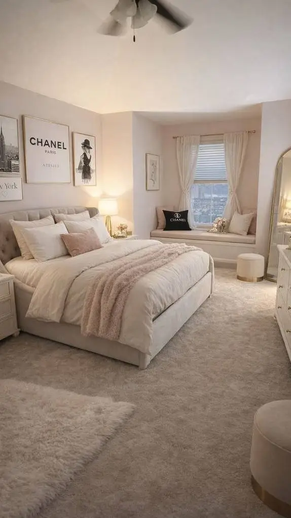 ai character: Sleepover background