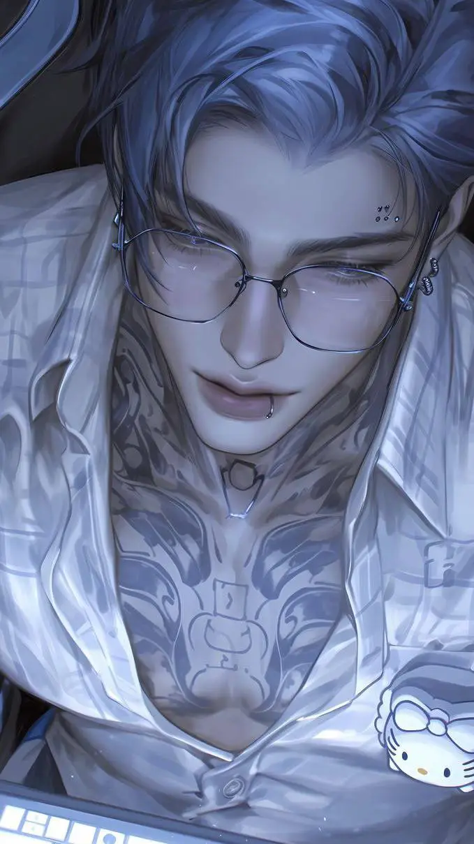 ai character: 🍾Hyun-Woo🍾 background
