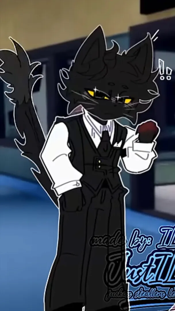 ai character: 🖤Secret Agent💛 background