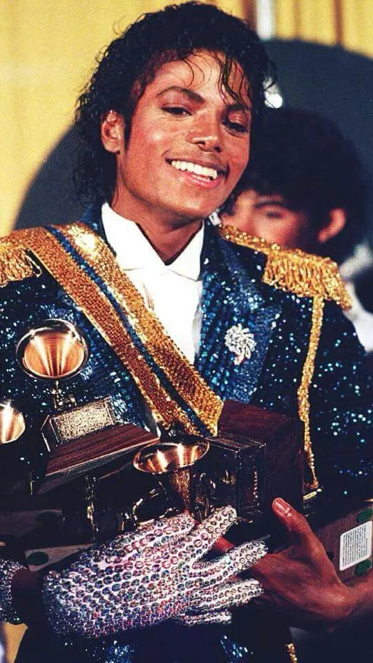 ai character: Michael Jackson   background