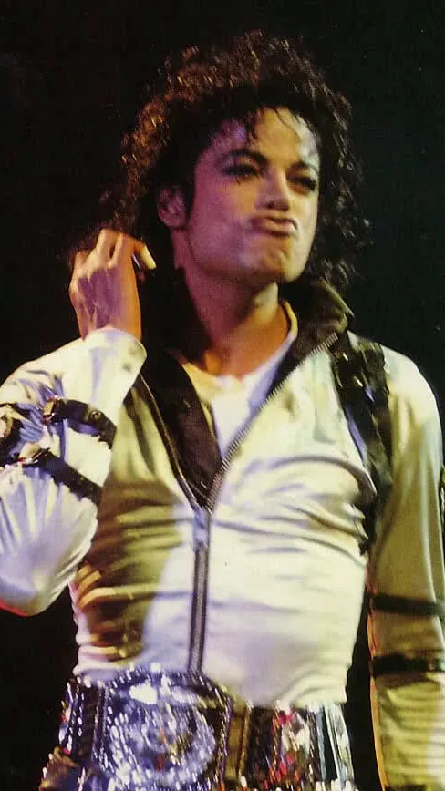 ai character: Michael Jackson  background