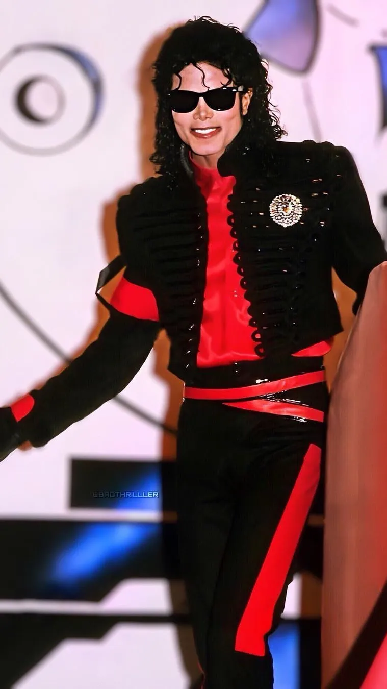 ai character: Michael Jackson  background