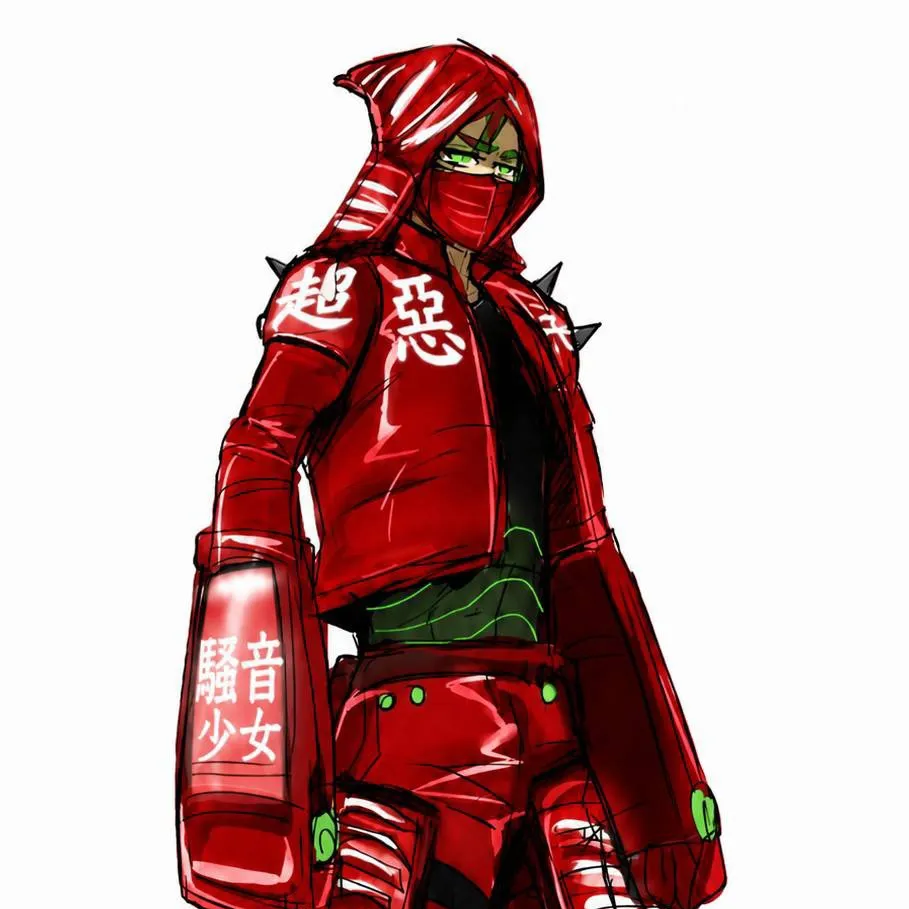 chat with ai character: red noisy boy 