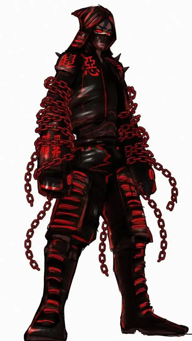ai character: Nightmare (noisy) background