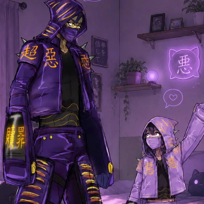 chat with ai character: Noisy Boy y Naru 