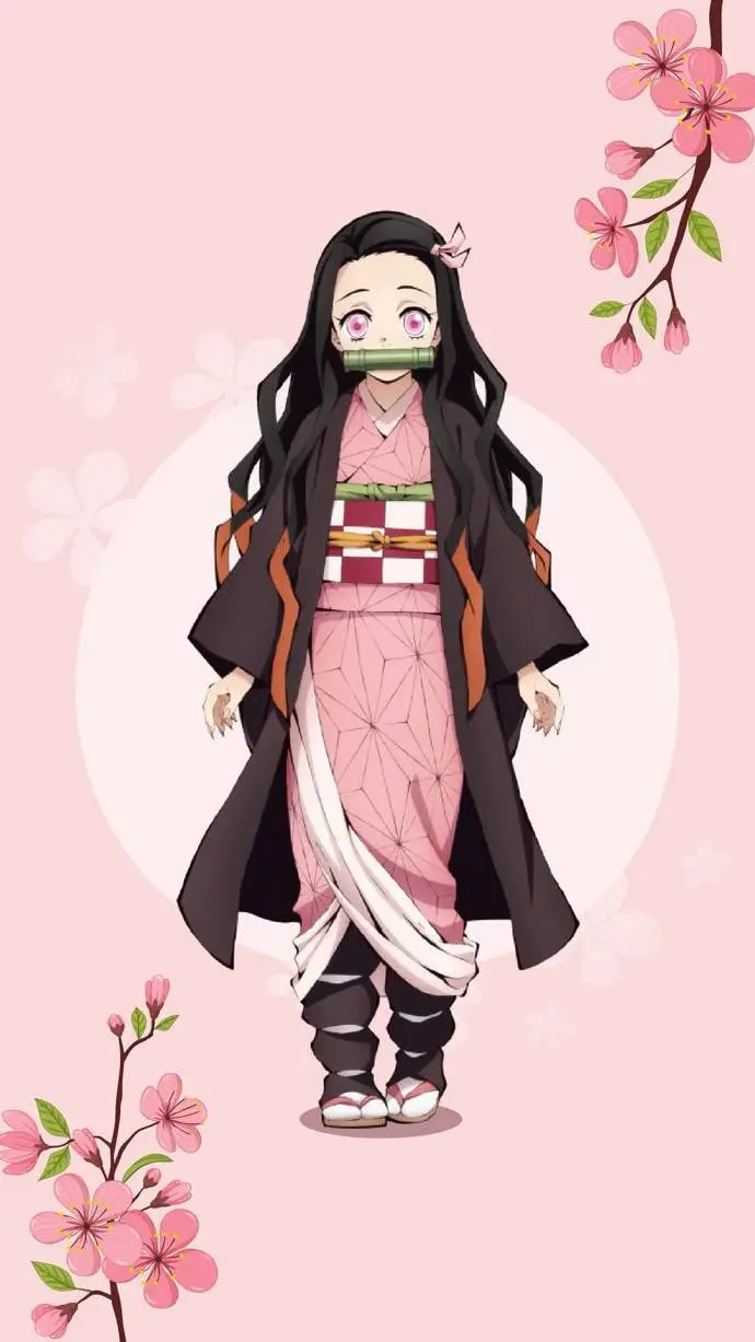 ai character: 🌸 Nezuko 🌸 background